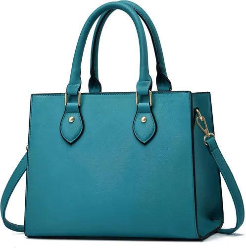 CHICAROUSAL Bolsos cruzados y bolsos de mano para mujer, de piel sintética, con asa superior, bolso de hombro