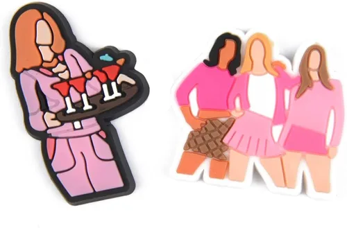Miniatura 7 de XQNB Dijes para zapatos de niñas para decoración de zapatos, pulseras y accesorios para mujeres, regalos de fiesta y cumpleaños