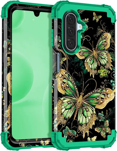 Miniatura 27 de Casetego Funda para Galaxy A16 5G, Tres Capas de Alta Resistencia Robusta a Prueba de Golpes, Protección Completa Rugosa de PC Duro + Parachoques