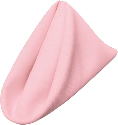 Miniatura 15 de LA Linen Paquete de 10 servilletas de popelina de poli, servilletas de tela suave, servilletas lavables y reutilizables, servilletas de mesa