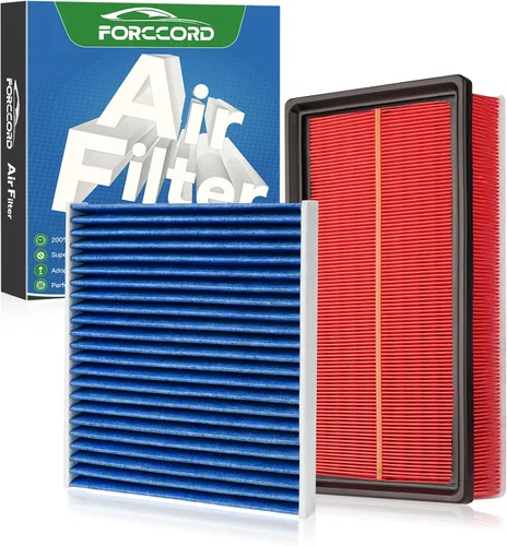 Miniatura 31 de Kit de filtro de aire de motor y de cabina Forccord Compatible con Honda Civic 1.5L 2016 2017 2018 2019 2020 2021 Filtro de cabina de carbón