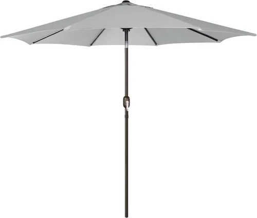 Miniatura 18 de Blissun - Sombrilla de aluminio para patio al aire libre de 9 pies, sombrilla de mesa para exteriores, sombrilla de jardín, sombrilla de mercado