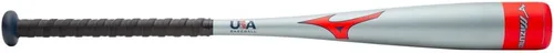 Miniatura 2 de Mizuno PWR ALLOY -10 USA - Bate de béisbol juvenil Barril de 2 5/8 pulgadas 1 pieza de aluminio Aleación de grado aeroespacial Barril