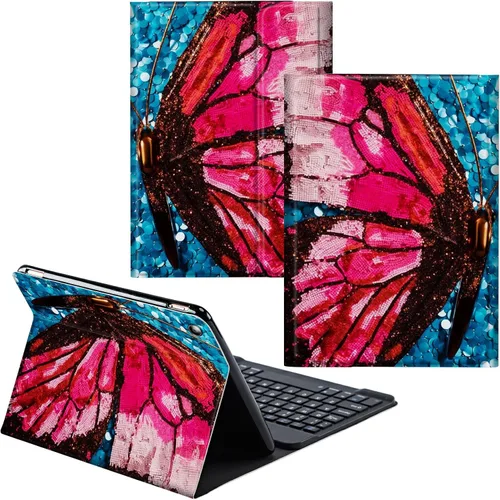 Miniatura 30 de Para Samsung Galaxy Tab S6 Lite Funda 2022/2020 Teclado Inalámbrico Desmontable Y Cubierta De Soporte De Cuero PU Funda Protectora Para Samsung