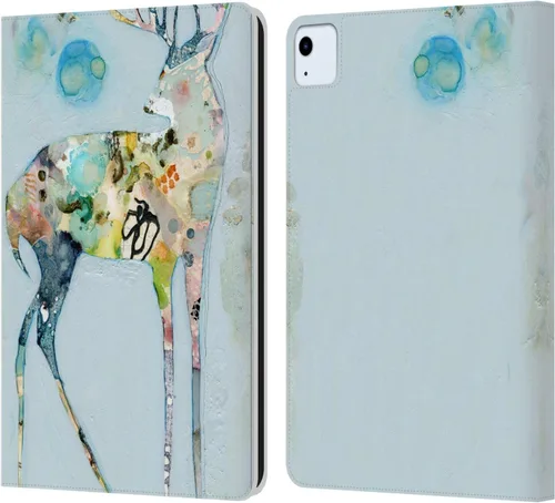 Miniatura 28 de Head Case Designs Wyanne - Funda de piel con licencia oficial de Wyanne Blue Watercolour Bear Animals 2, compatible con Apple iPad 10.2