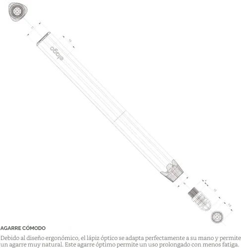 Miniatura 2 de elago Bolígrafos de aluminio de alta calidad para todas las tabletas/teléfonos celulares con pantalla táctil, punta de lápiz táctil suave, tacto