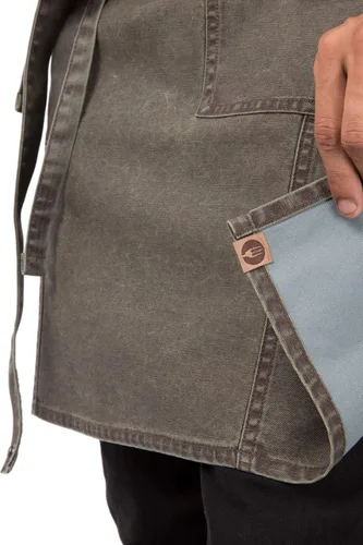 Miniatura 5 de Chef Works Denver - Delantal con espalda cruzada para hombre