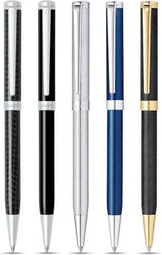 Miniatura 4 de Sheaffer Bolígrafo Intensity Onyx con ribete cromado