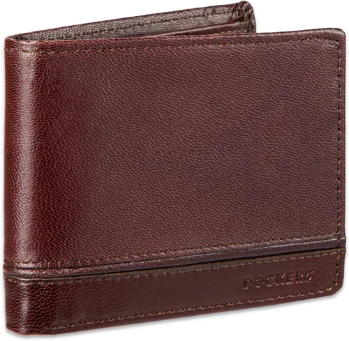 Miniatura 22 de Dockers Mens piel Capacidad extra Slimfold Bifold Wallet
