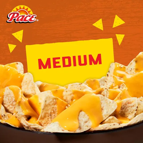 Miniatura 5 de Salsa de queso para nachos mediana Pace, lata de 10.5 onzas