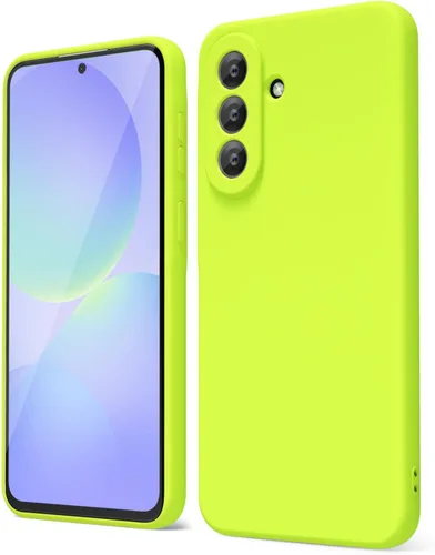 Miniatura 145 de oakxco Funda para teléfono Samsung Galaxy A12 con agarre de silicona líquida, linda delgada fina suave cubierta de gel de goma TPU lisa para mujeres