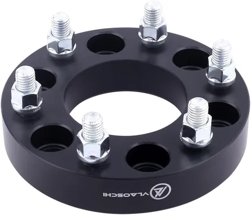 Miniatura 7 de Adaptadores de rueda forjados negros 6x135 a 6x5.5 de 1 pulgada con pasadores 14x2 compatibles con Ford de 6 pernos 6x135 a 6x139.7 para 2004-2014