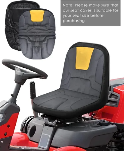Miniatura 6 de PACETAP Funda para Asiento de Cortacésped, Funda de Asiento Impermeable de Oxford 600D Resistente con Acolchado, Funda para Asiento de Tractor