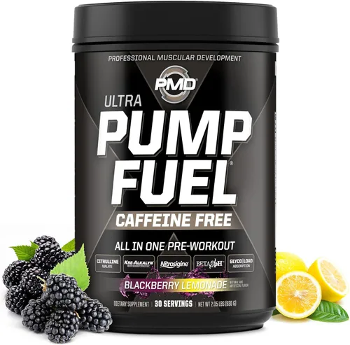 Miniatura 23 de PMD Sports Pump Fuel Ultra Insanity - Polvo de preentrenamiento premium y bomba muscular, mayor enfoque, resistencia y recuperación, creatina Mango