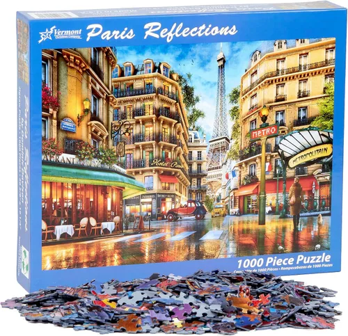 Miniatura 3 de Vermont Christmas Company Paris Reflections - Rompecabezas de 1000 piezas