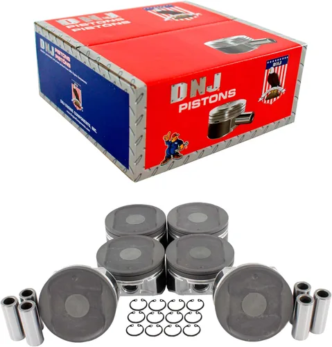 DNJ Juego de pistones P648 estándar para Nissan 2005-2021, Suzuki Equator, Frontier, NV1500 4.0L V6 24V DOHC 3954cc