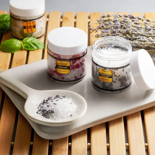 Miniatura 5 de Regalos para mujeres que lo tienen todo, cesta de regalo de spa, juego de cestas de regalo de sales de baño de Epsom, sal de cuidado personal