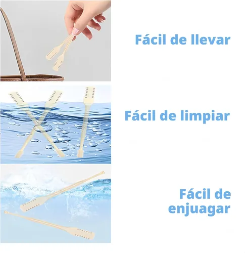 Miniatura 8 de Cortador de pelo nasal portátil, esencial de viaje para hombres y mujeres, herramientas de eliminación de vello de fosas nasales de doble cara