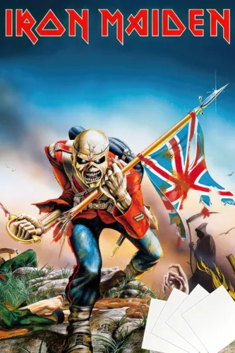 Miniatura 9 de POSTER STOP ONLINE Iron Maiden - Póster musical (trooper) (tamaño: 24 x 36 pulgadas) (póster laminado)