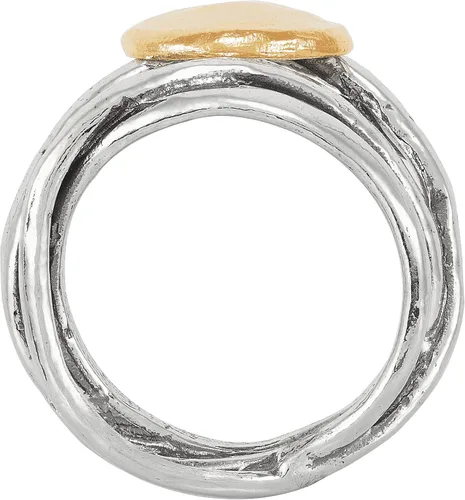 Miniatura 3 de Silpada Anillo "Moondance" en plata de ley con chapado en oro amarillo de 14 quilates, Plata de ley, metal, plata, Sin piedra no conocido