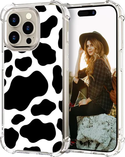 Miniatura 91 de Hungo Funda compatible con iPhone 15 Plus para mujer, diseño floral transparente, lindo, flor azul rosa Rosas Azules