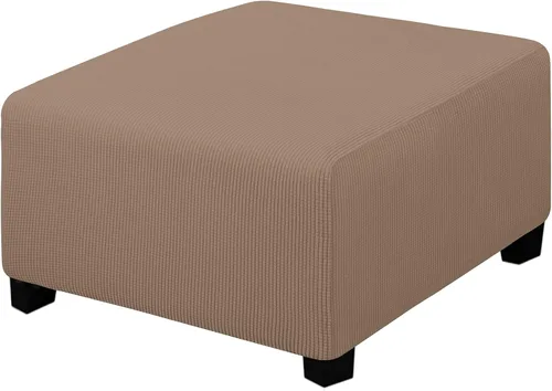 Miniatura 151 de Easy-Going Funda Elástica para Otomana Taburete de Almacenamiento Plegable Protector de Muebles Funda Rectangular Suave con Parte Inferior Elástica
