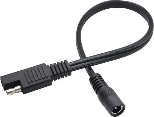 Miniatura 4 de Cable de conectores de CC a SAE, enchufe SAE a CC de 0.217 in x 0.083 in, adaptadores hembra para panel solar de RV, paneles de batería solar, Dc