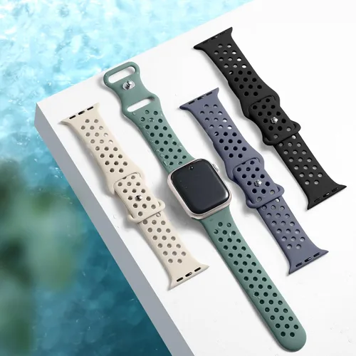 Miniatura 2 de Getino Compatible con Apple Watch Band de 1.575 in 1.496 in 1.614 in 1.732 in 1.772 in 1.811 in 1.929 in 1.654 in para mujeres y hombres, iWatch SE
