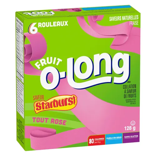 Miniatura 8 de Betty Crocker, Sin gluten, Fruit by The Foot, Starburst All Pink, 6 unidades, 4.5 onzas, (caja) (importado de Canadá)