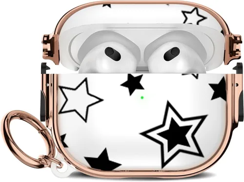 Miniatura 94 de Maxjoy para Funda Linda de AirPods 2 (2019) con Bloqueo de Seguridad, Compatible con Funda de AirPod de 2ª Generación de Mármol para Mujeres
