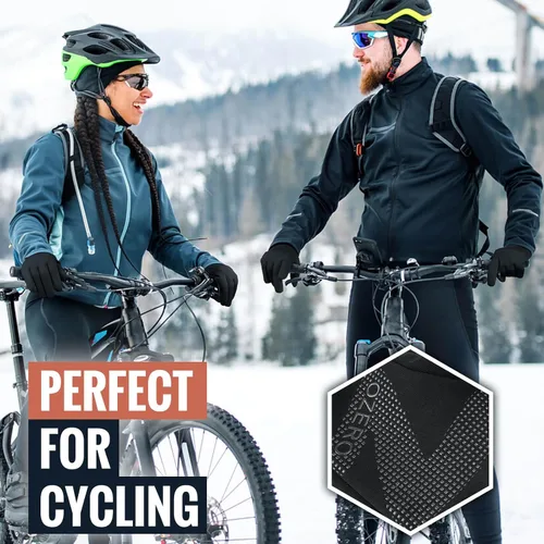 Miniatura 8 de OZERO - Guantes térmicos de invierno para hombres y mujeres, pantalla táctil, resistentes al agua, resistentes al viento, antideslizantes