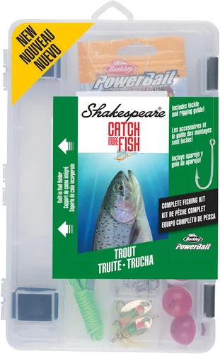 Miniatura 13 de Shakespeare Kit de aparejos de pesca para atrapar más peces Walleye