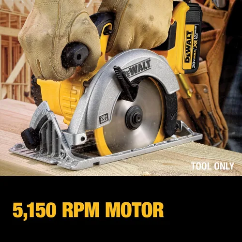 Miniatura 14 de DeWalt DCS391B 20 voltios Max Li-Ion Sierra circular, herramienta solo