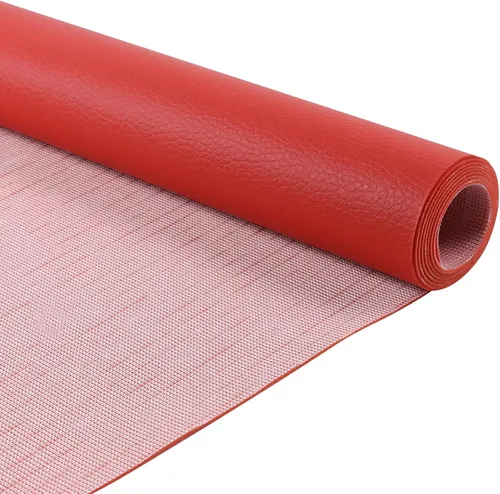 Miniatura 13 de Tela de vinilo marina para automóvil de grado para tapicería de repuesto para decorar piel sintética por yarda (1 yarda, negro)