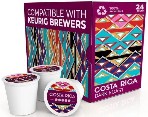 Miniatura 13 de Atlas Coffee Club - Cápsulas de café – Tostado ligero/medio, origen único Tanzania, 24 unidades – Compatibles con cafeteras Keurig K-Cup – 100%