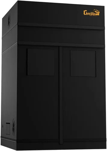 Miniatura 2 de Gorilla Grow Tienda Pro 5' x 5' x 6'11 a 7'11 con Kit de Extensión Incluido - La Tienda de Cultivo Interior Premium Más Alta, Lona Gorilla Más