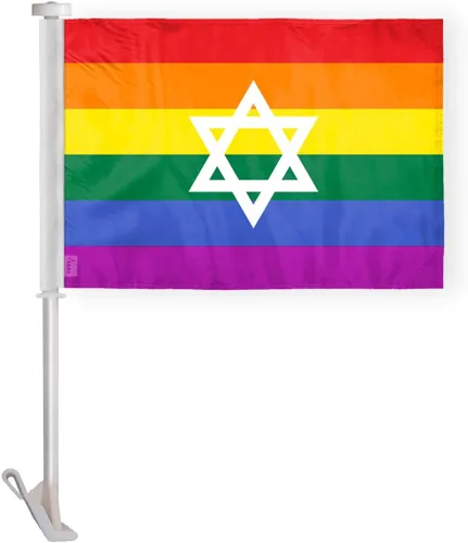 Miniatura 3 de AGAS Israel - Serpentinas arcoíris para fiesta, 60 pies de largo, 5 mil de plástico, decoraciones de orgullo israelí, decoración de fiesta
