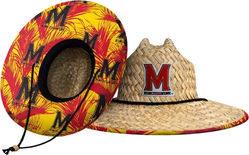 Miniatura 93 de FOCO - Sombrero de paja con logotipo de equipo universitario de NCAA y estampado floral para hombre TEAM LOGO