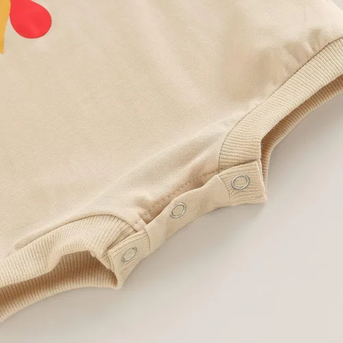Miniatura 12 de Ropa de Halloween para bebé niña, sudadera con estampado de calabaza, mameluco de burbujas, lindo traje de Acción de Gracias de otoño