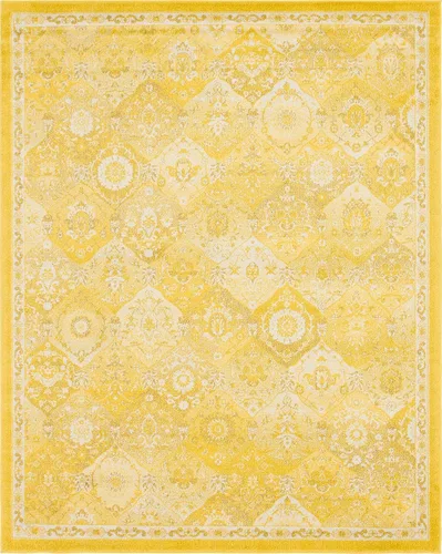 Miniatura 31 de Unique Loom Penrose Collection - Alfombra de área - Blake (2' 2" x 3' 1" Rectángulo, Verde/Beige)