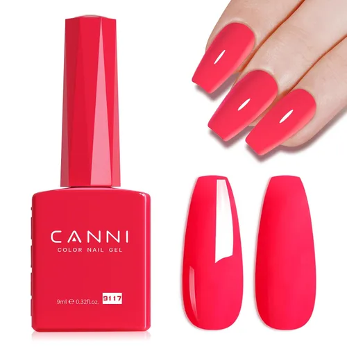 Miniatura 108 de CANNI - Esmalte de uñas en gel azul real, 1 unidad de 0.5 onzas, color azul marino, gel de cobalto oscuro profundo, para quitar el esmalte de uñas