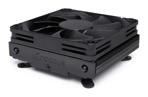 Noctua NH-L9i-17xx chromax.Black, enfriador de CPU de bajo perfil premium para Intel LGA1700 y LGA1851 (negro)