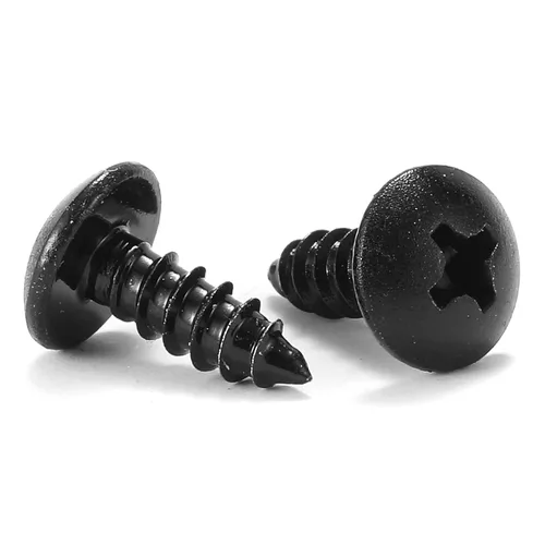 Miniatura 14 de Tornillo de madera de cabeza de cerradura de 1 x 4, 100 piezas, tornillo Phillips de acero inoxidable 18-8 (304) de autorroscado rápido con óxido