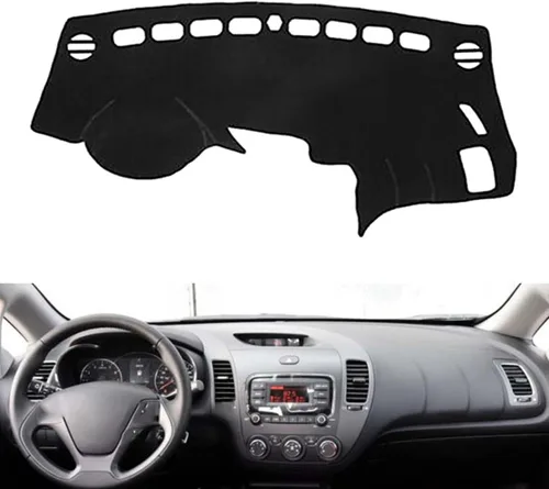 Miniatura 5 de NaKeah Cubierta para tablero de instrumentos para Kia Forte Cerato 2014-2017