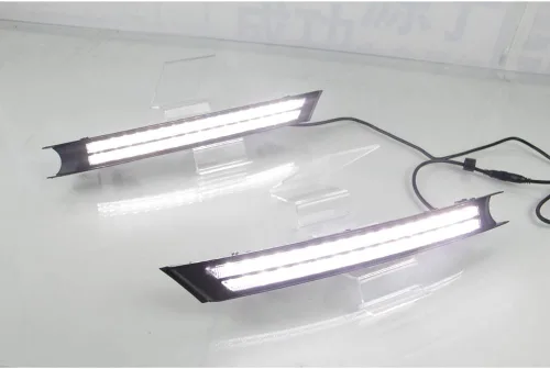 Miniatura 4 de Dreamseek DRL LED para Faro Antiniebla de Mazda CX-5 CX5 2017 2018 2019 2020 2021 Doble Fila de Tira de Luz Diurna con Señal de Giro Secuencial