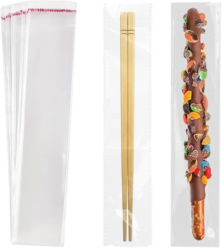 Miniatura 7 de DTmasao 1200 bolsas de celofán autosellantes de 4 x 6 pulgadas, bolsas transparentes para galletas, bolsa de celofán resellable para embalaje