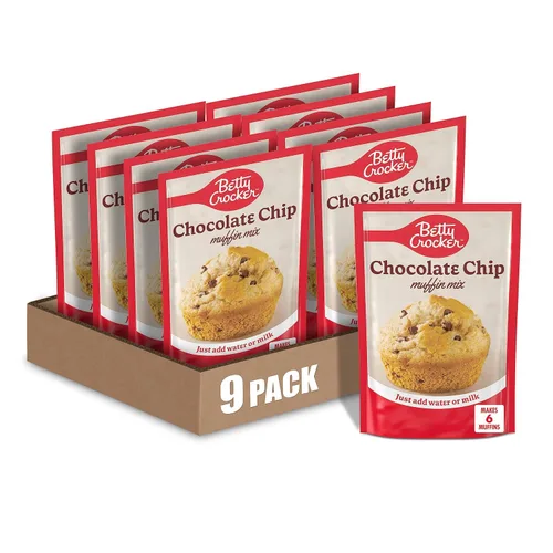 Miniatura 20 de Betty Crocker - Wild Blueberry Muffin and Quick Bread Mix (muffin de arándanos silvestres y mezcla rápida de pan), 16.9 onzas