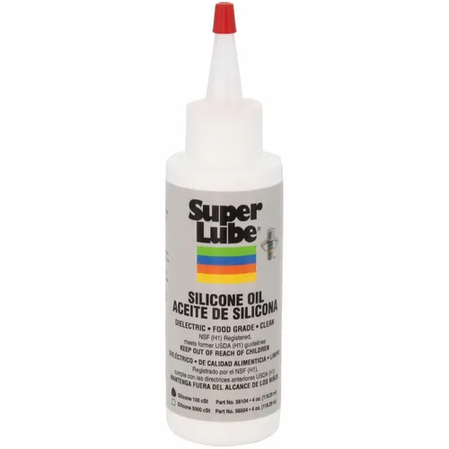 Miniatura 7 de Super Lube Aceite de silicona CST de alta y baja temperatura (transparente, botella de 4 onzas) Certificado NSF de grado alimenticio y limpio