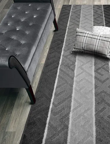 Alfombra de pasillo de corte personalizado, antideslizante, 31 pulgadas de ancho x tu elección de longitud, flecha antracita, 31 pulgadas x 3 pies,