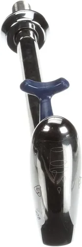 Miniatura 2 de T&S Brass B-1210-12 Llenadora de vidrio de pedestal de montaje en cubierta de 12 pulgadas con vástago macho Npt de 1/2 pulgada Latón